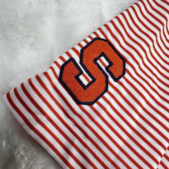 Nike Golf Syracuse Orange Football Polo Shirt Men 3XL Stripes Standard Fit NWT - Picture 9 of 11